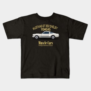 Shelby GT 350 Muscle Cars 1966 Kids T-Shirt